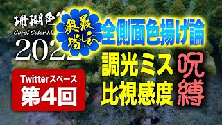 珊瑚色管理2022 第4回(修正版) ：奥義皆伝・全側面色揚げ論、調光ミス・比視感度の呪縛