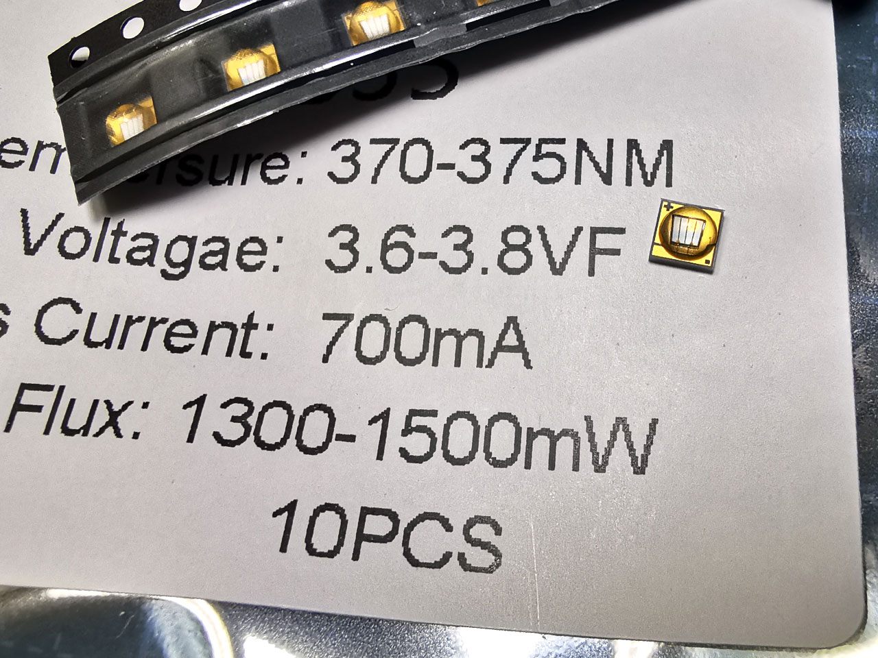 370nmのご尊顔