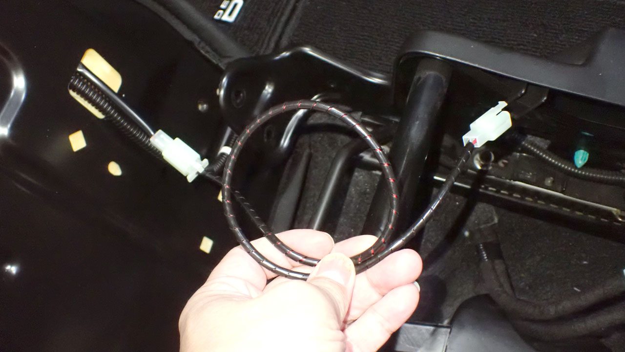 ヒーターケーブルの延長ケーブルを追加作成
