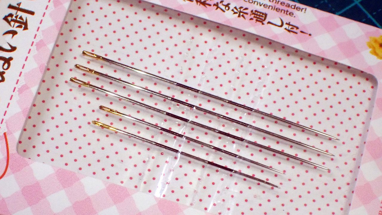 ダイソーの縫い針セット